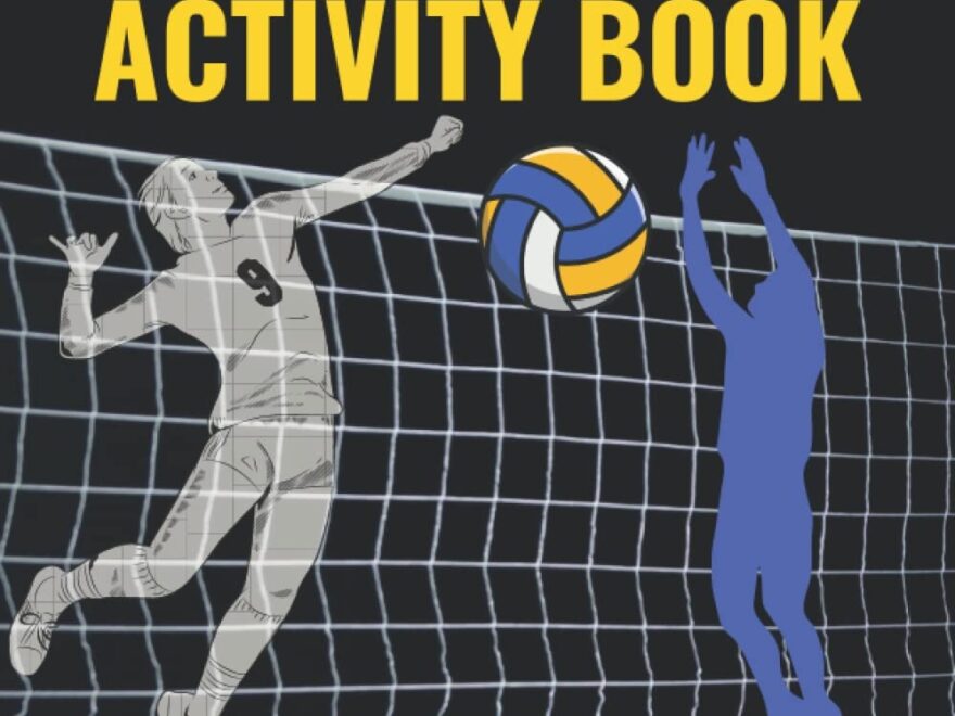 Volleyball Activity Book Large Print Volleyball Crossword Puzzles Quizzes Word Search Word Scramble Mazes For Adults Teens Gift For Volleyball Lovers Russelpress Vangelis 9798365862333 Amazon Books