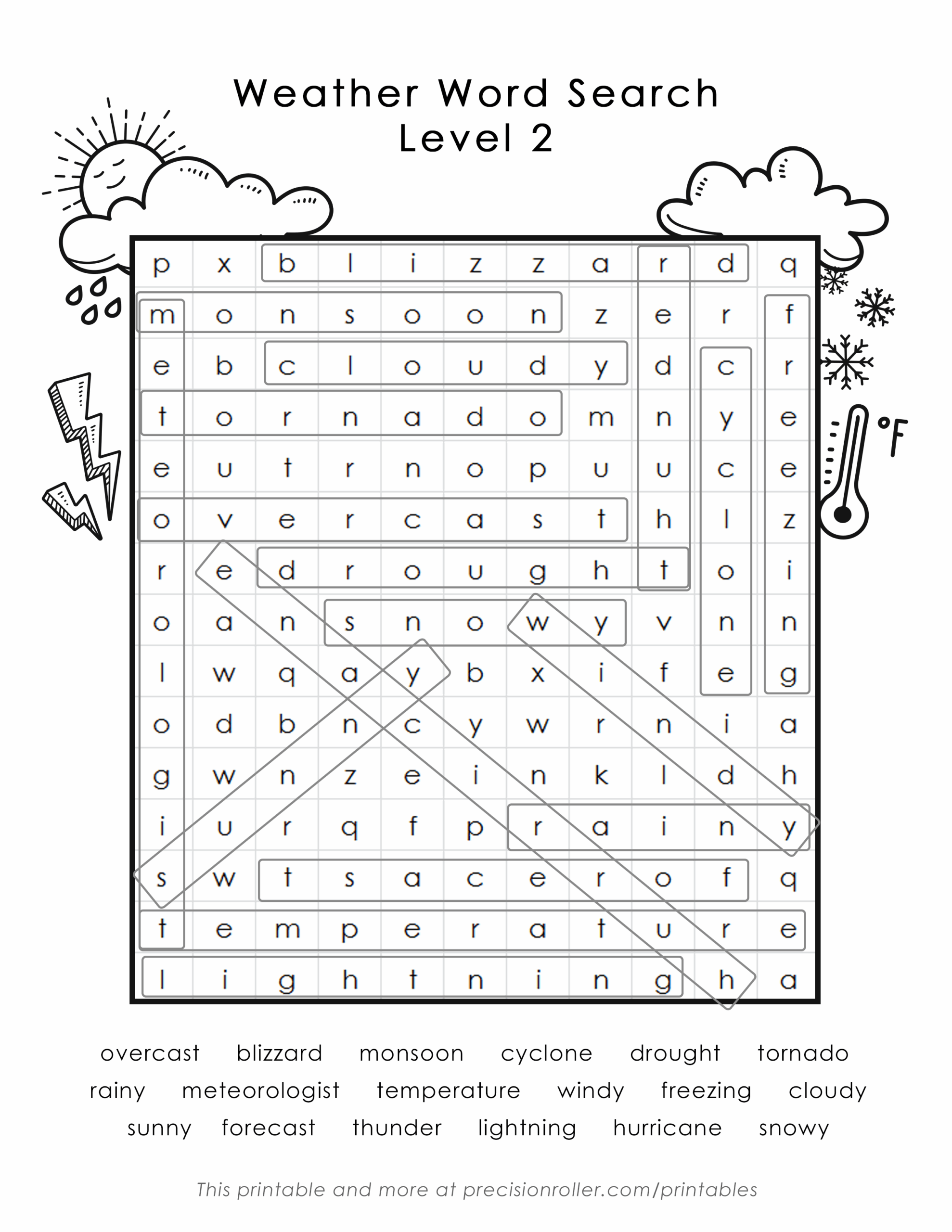 Free Printable Word Search Puzzles Printable