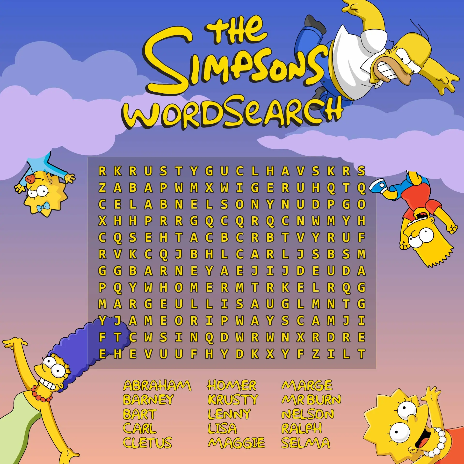 When We Word Search