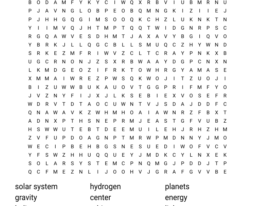When We Word Search