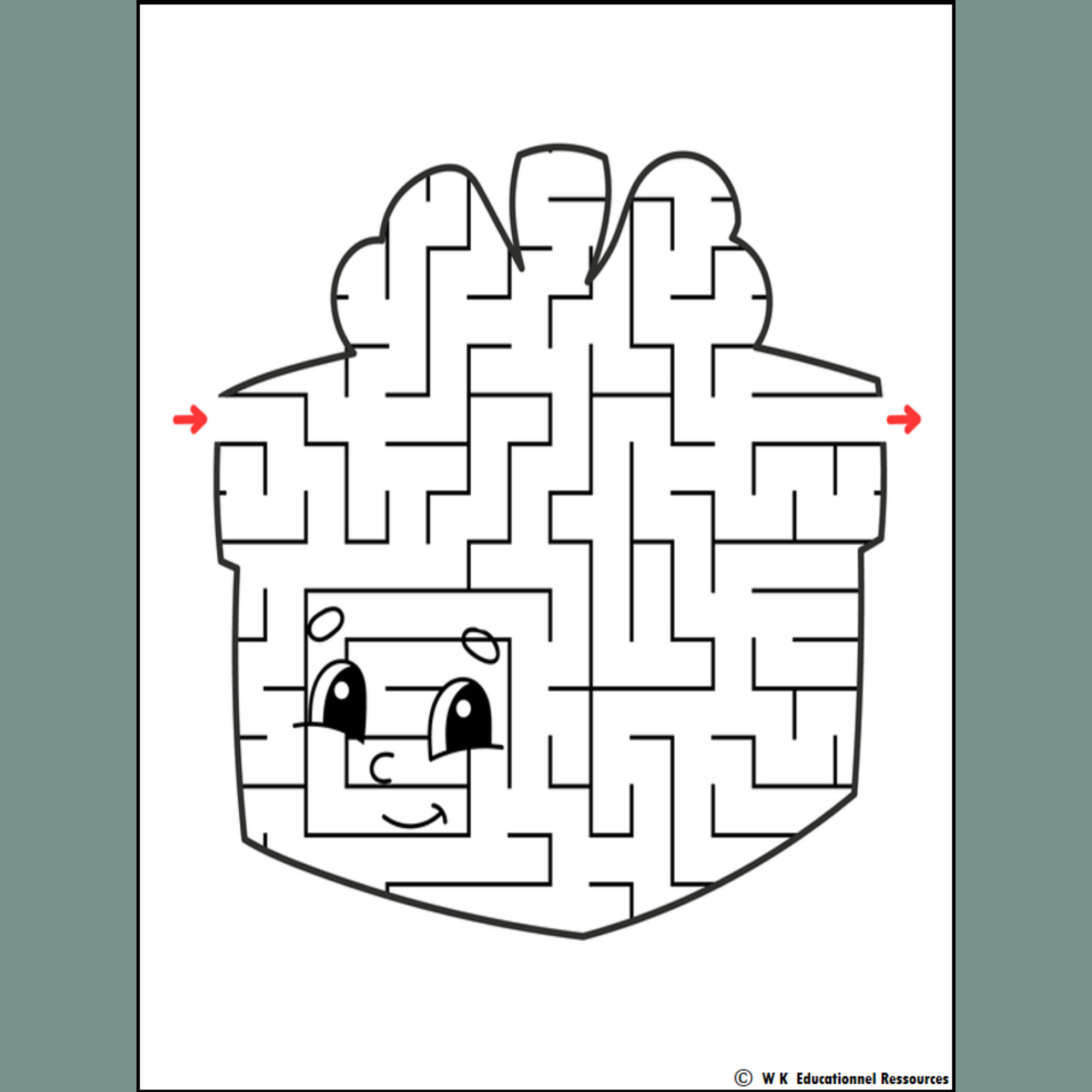 Winter Game Puzzle Maze Crossword Word Search I Spy Drawing December Activity Made By Teachers