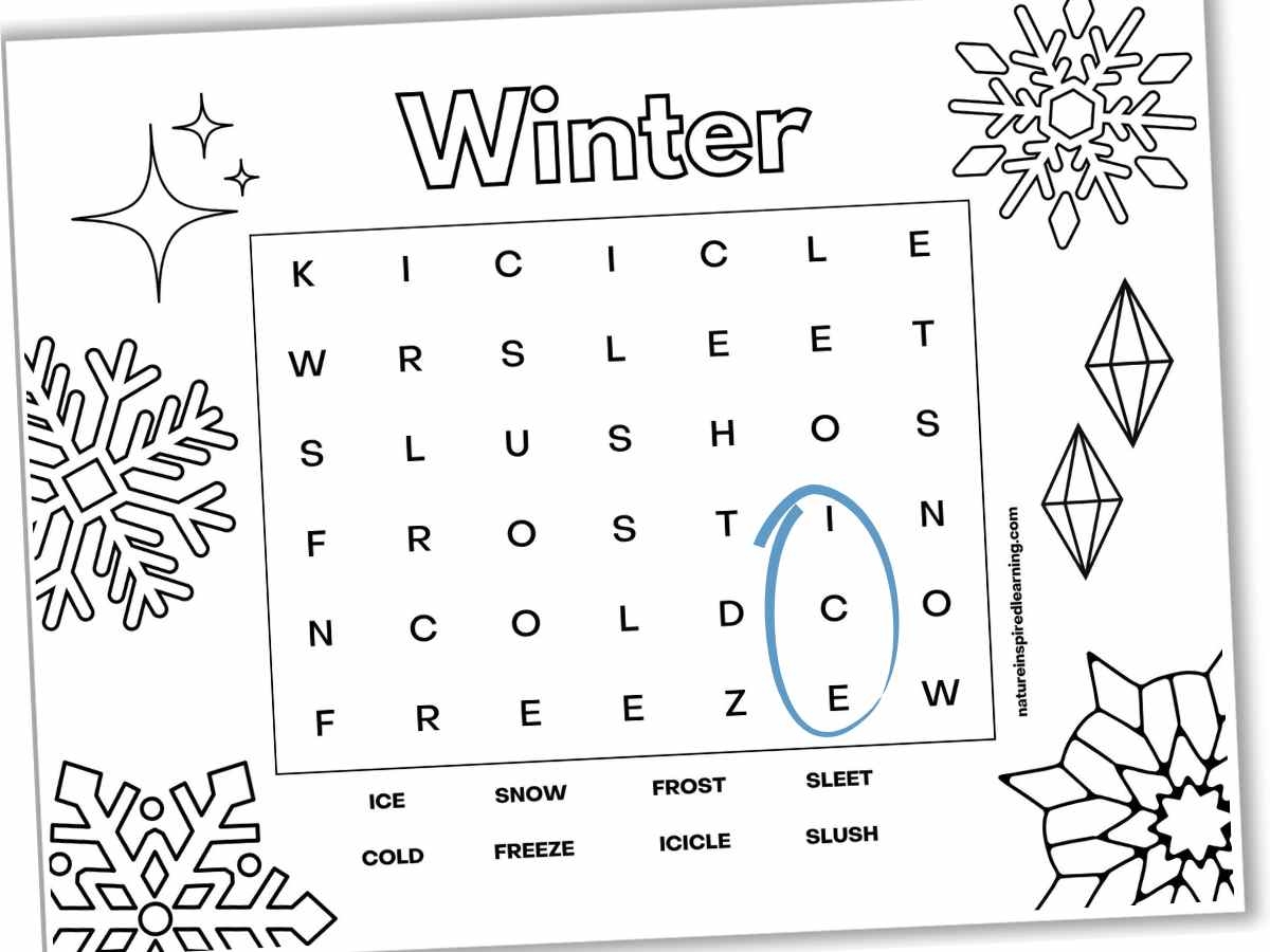 Free Printable Word Searches Easy