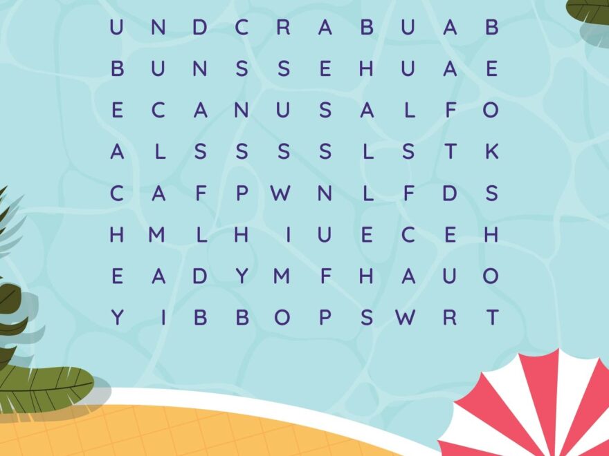 Word Search Easy 12 Free PDF Printables Printablee