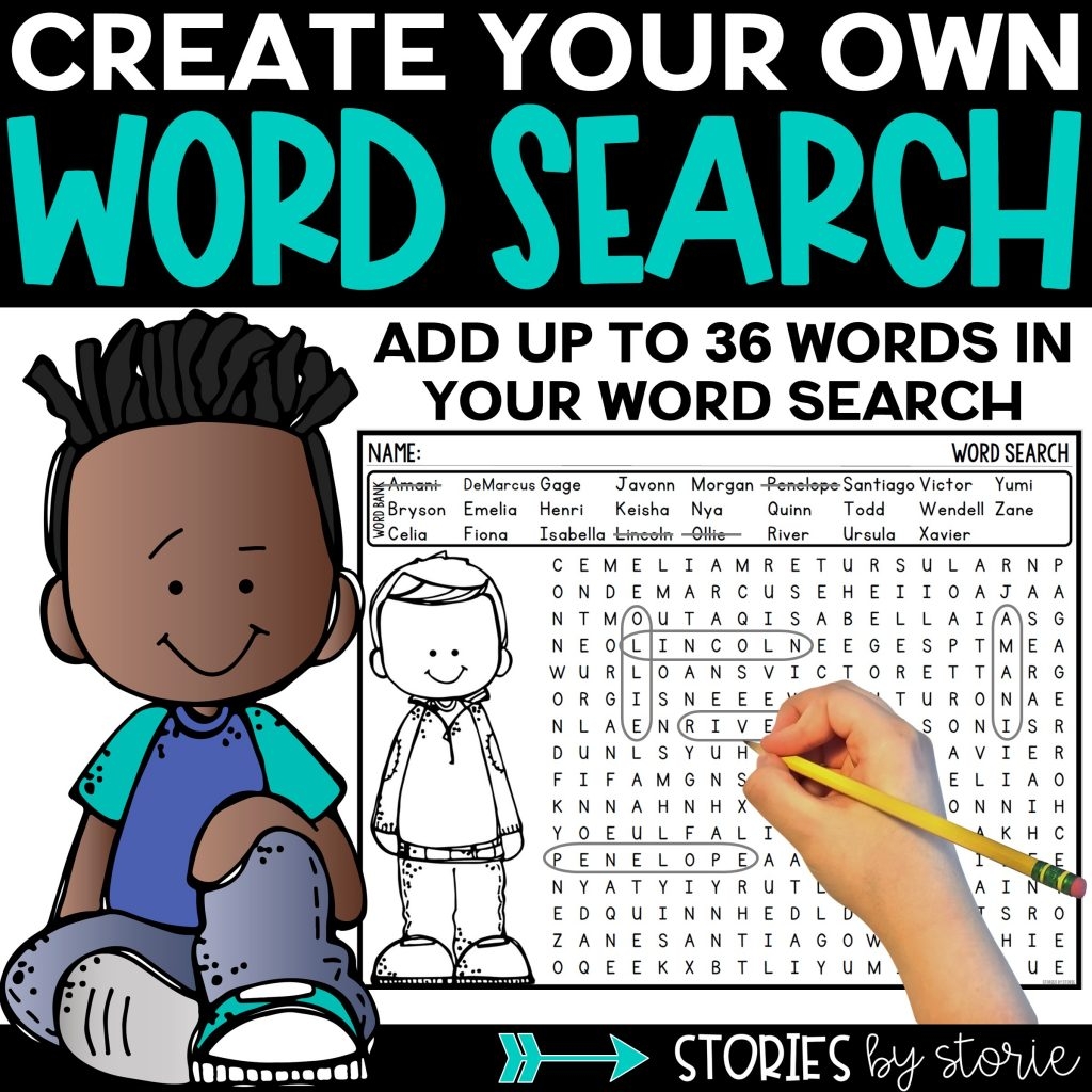 Word Search Maker Create Your Own Word Search Puzzles
