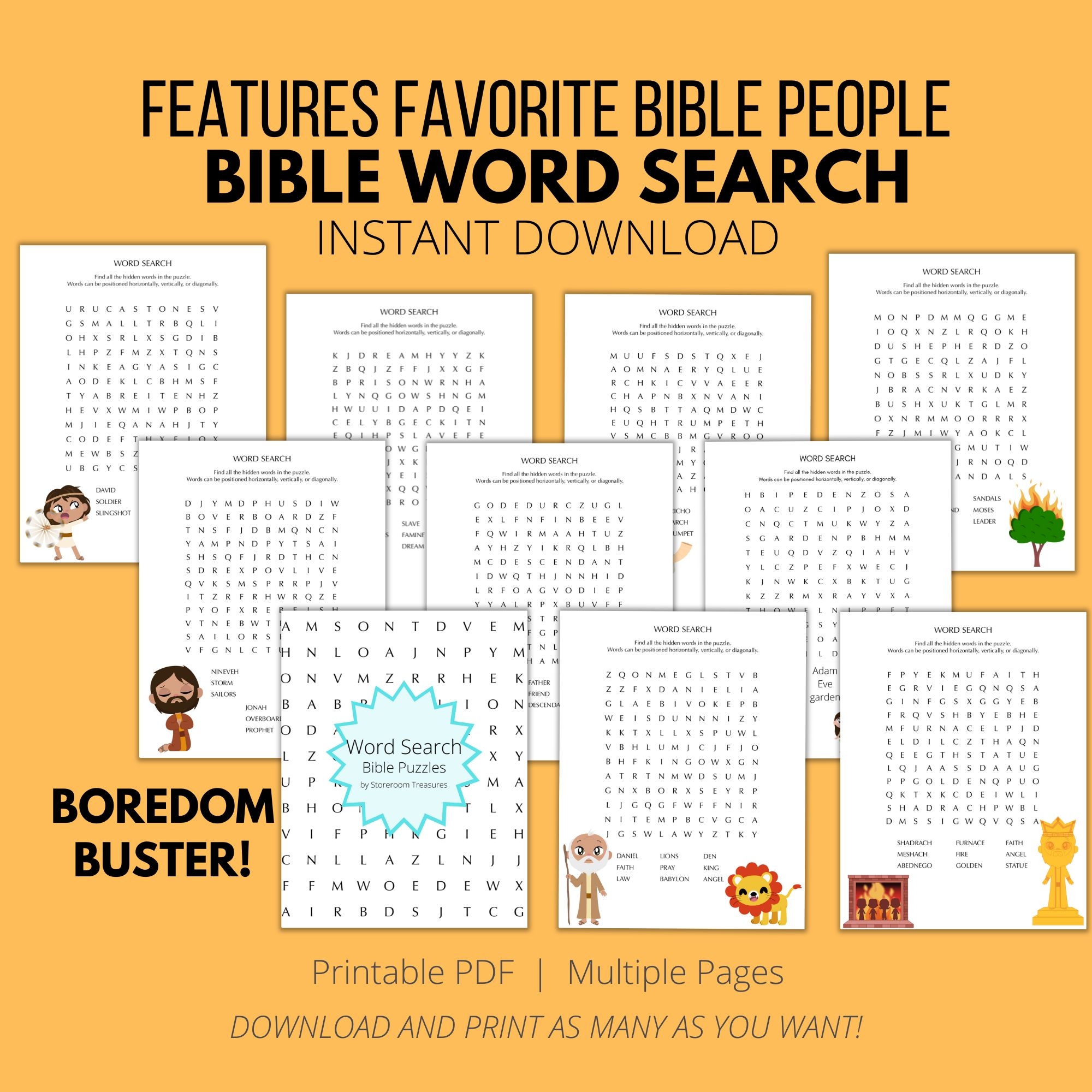 Word Search Puzzle Book Bundle