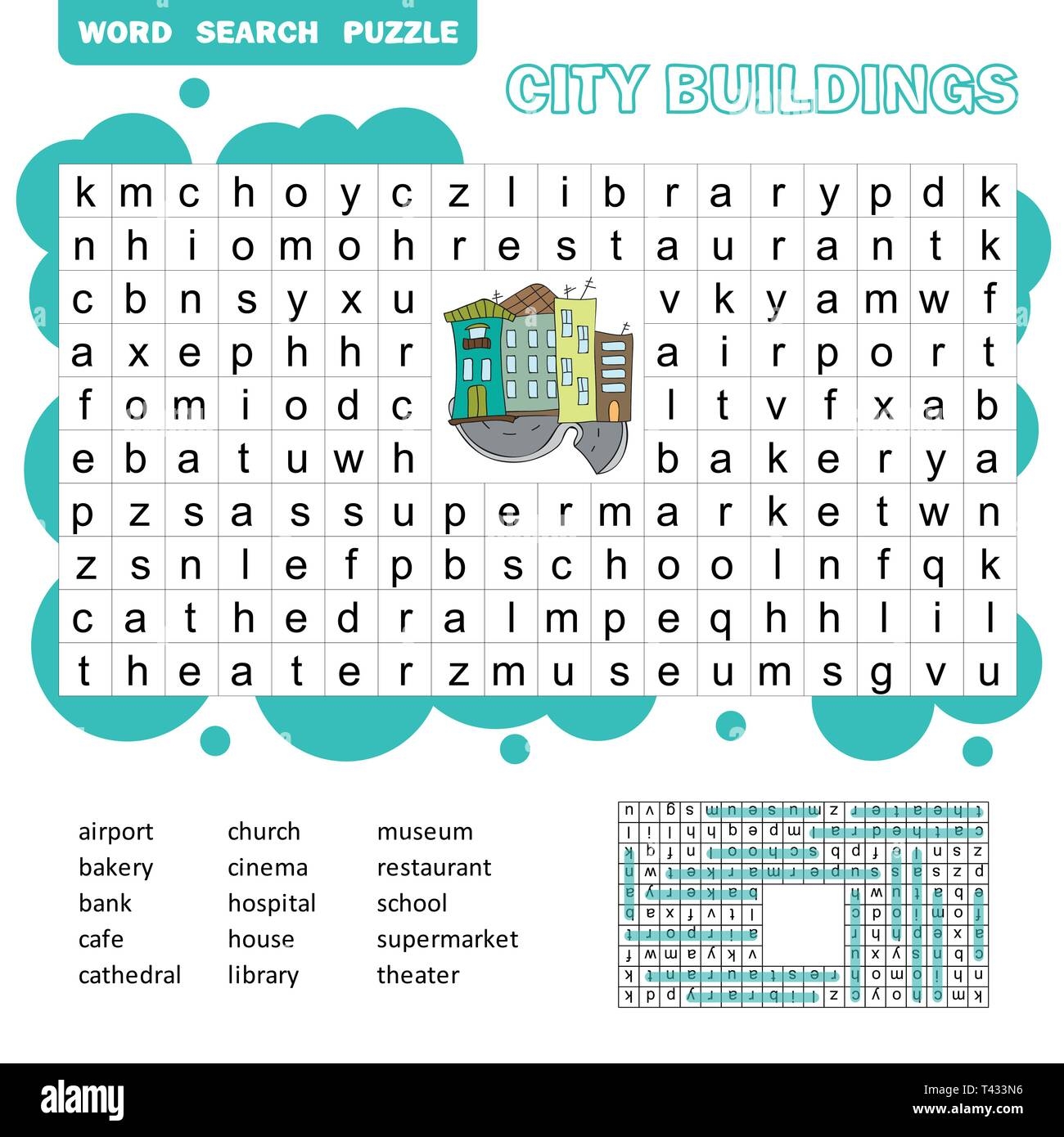 Kids Word Search And Crosswords Printable