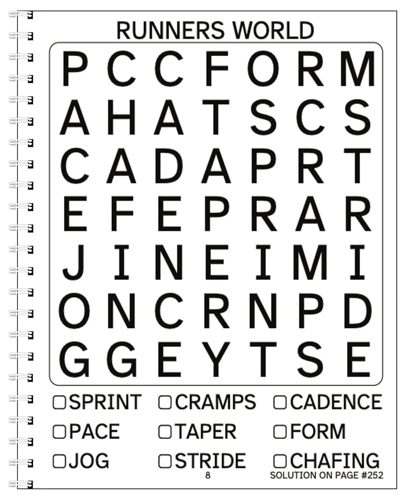 Free Word Search For Elderlky Printable