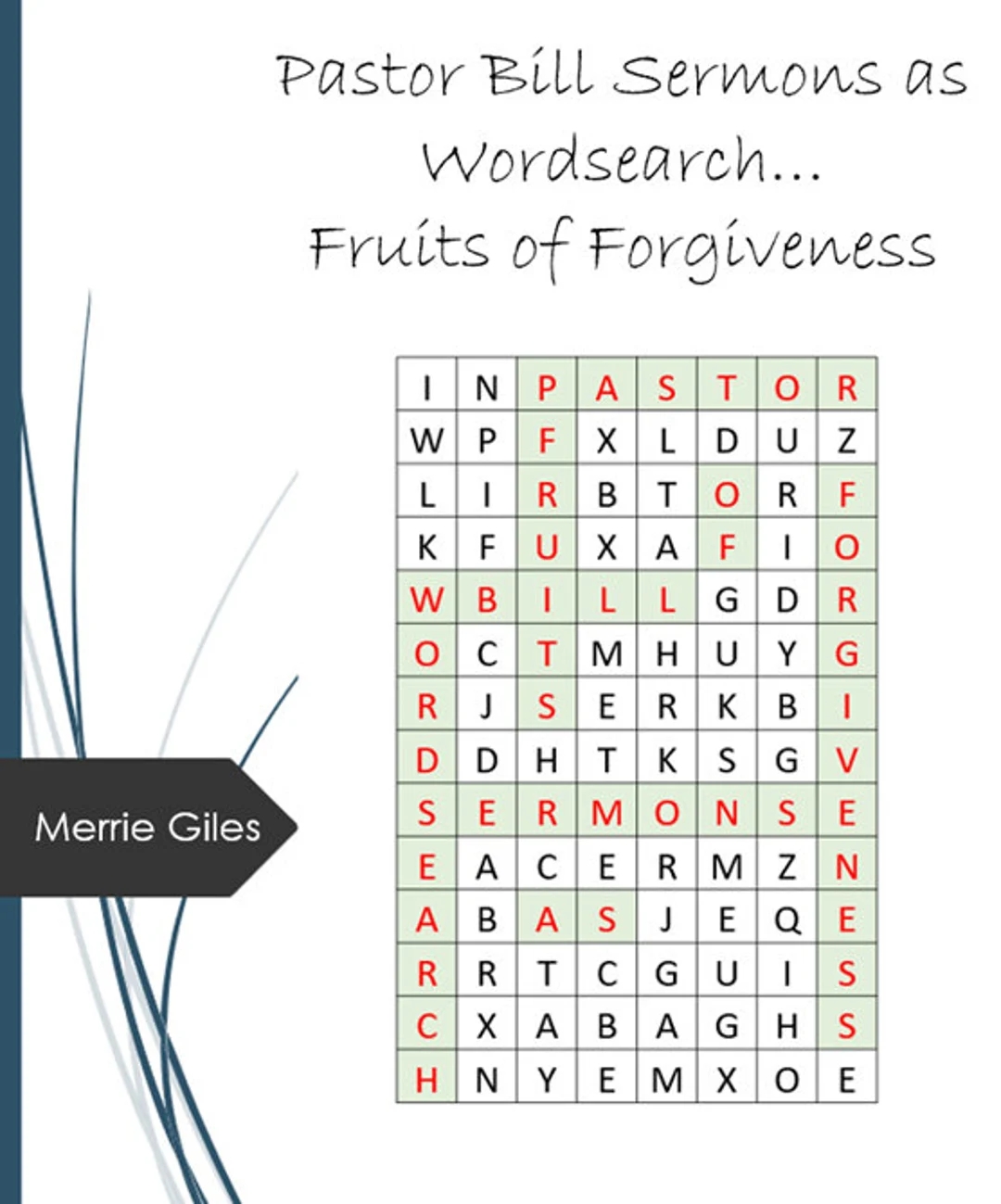 Printable Word Search Puzzles On Forgiveness