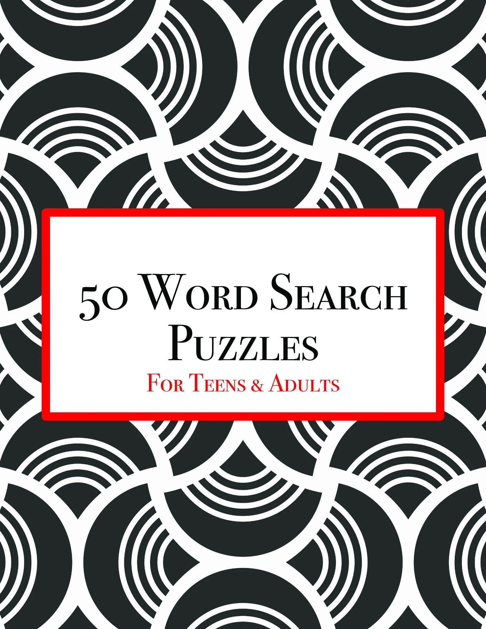 WORD SEARCH PUZZLES Teens Activity Adult Activities Printable Games Teacher Printables Classroom Older Kids Print At Home Fun Digital Games Etsy