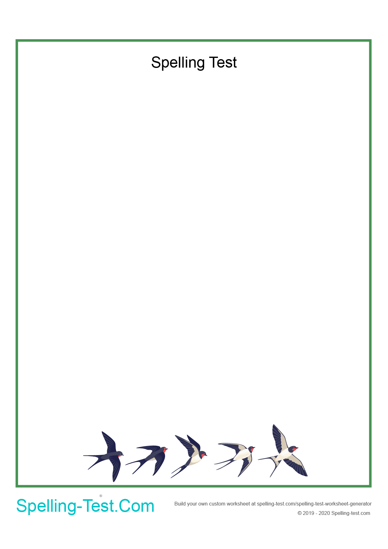 Word Search Worksheet Generator Maker Free Printable Spelling test Word Search Worksheet Generator Maker Free Printable Spelling test