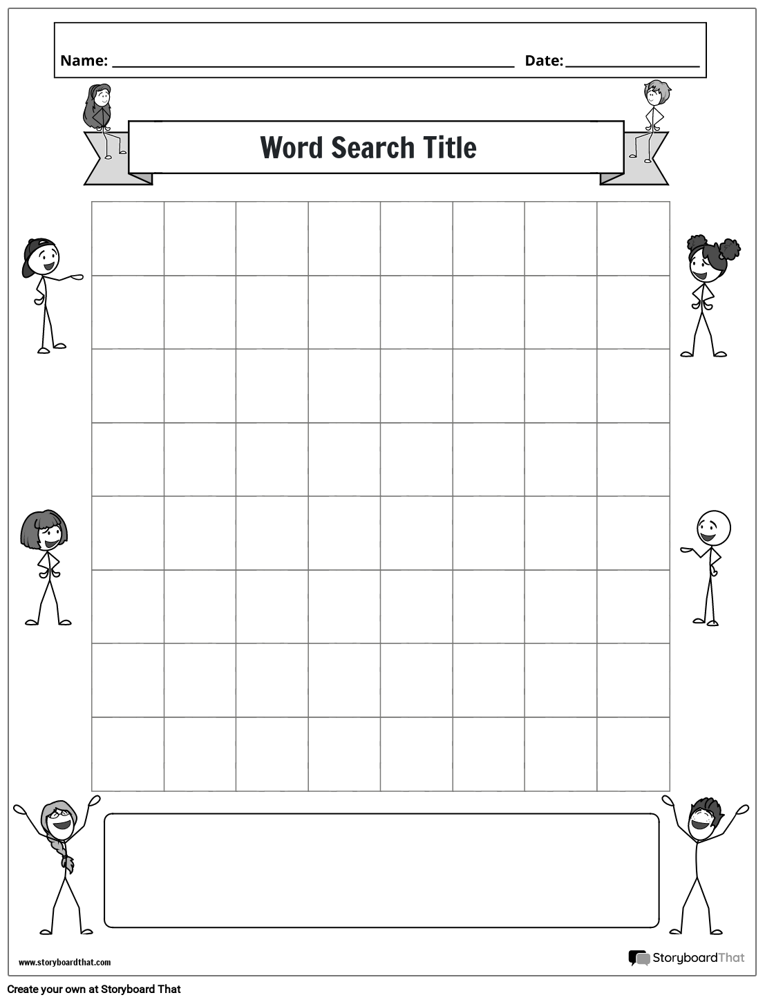 Word Search Worksheets Free Printable Puzzles For Kids