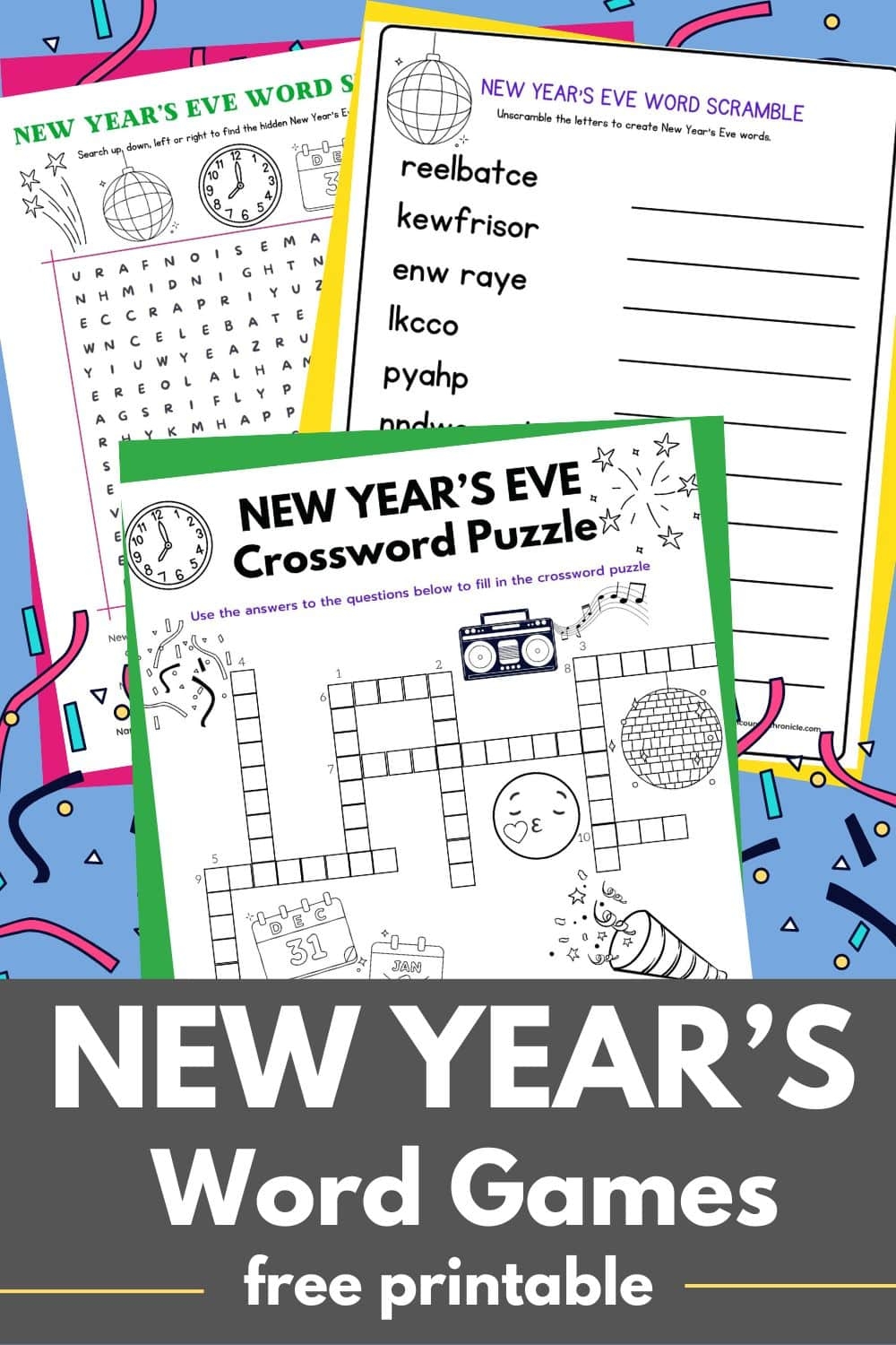 Word Search Games Free Printable