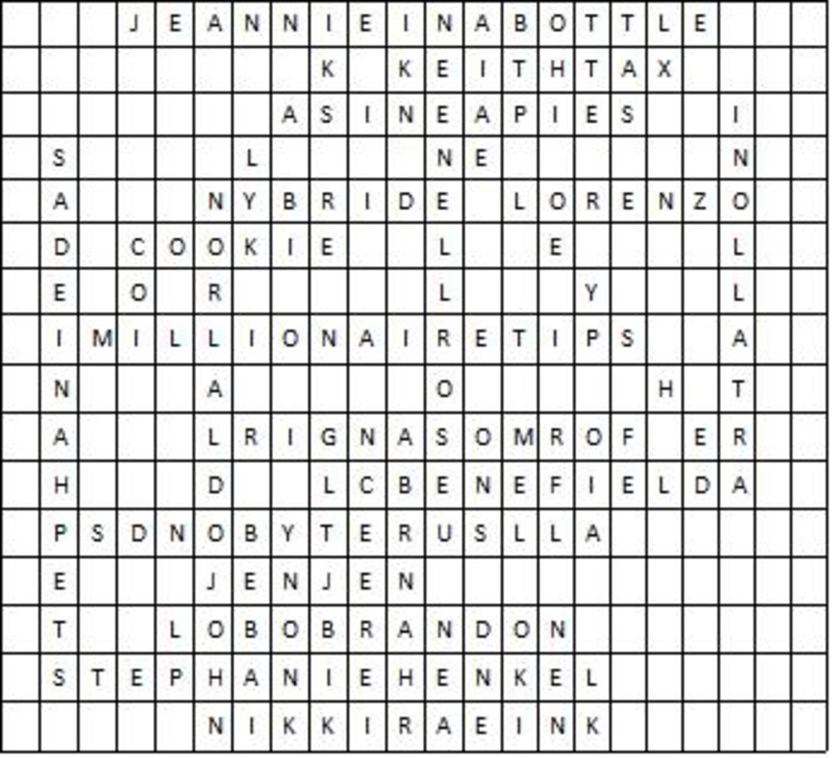 Make Word Search Puzzle Printable