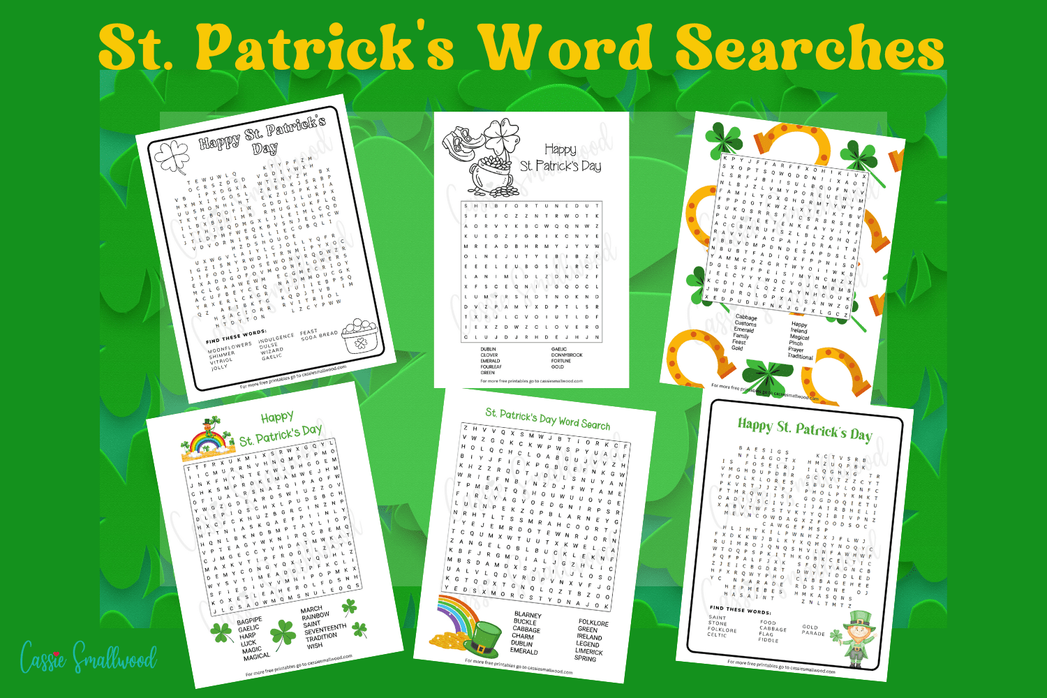 Word Search Free Printable Worksheets