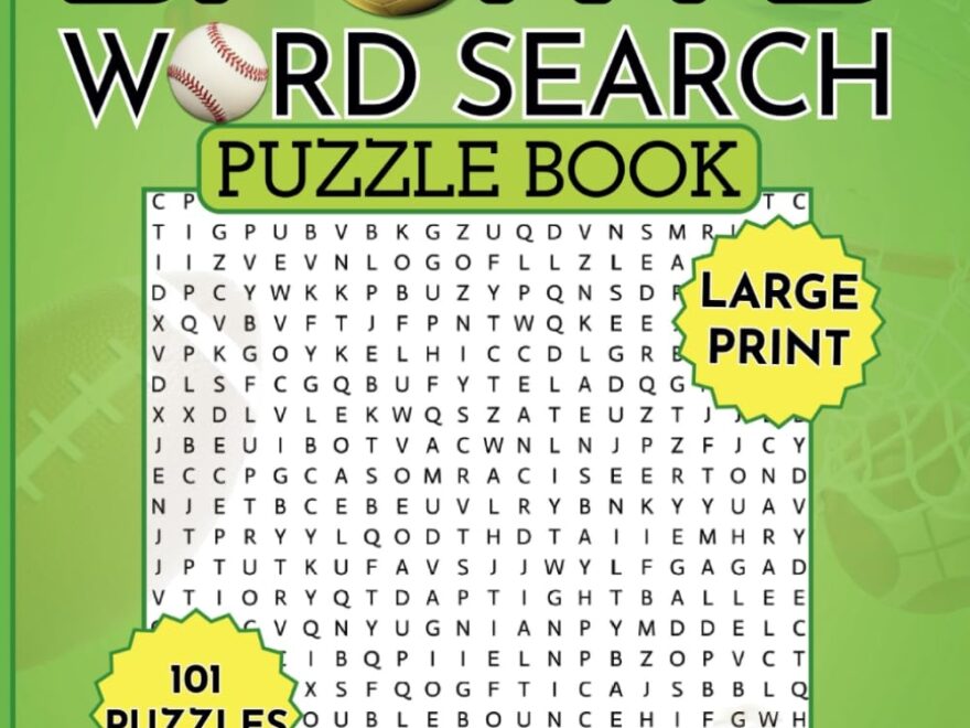 Amazon The World Of Sports A Word Search Book For Adults 101 Large Print Fun And Entertaining Puzzles For All Sport Enthusiasts With 2000 Words To Find Word Search Puzzles 9798865791454
