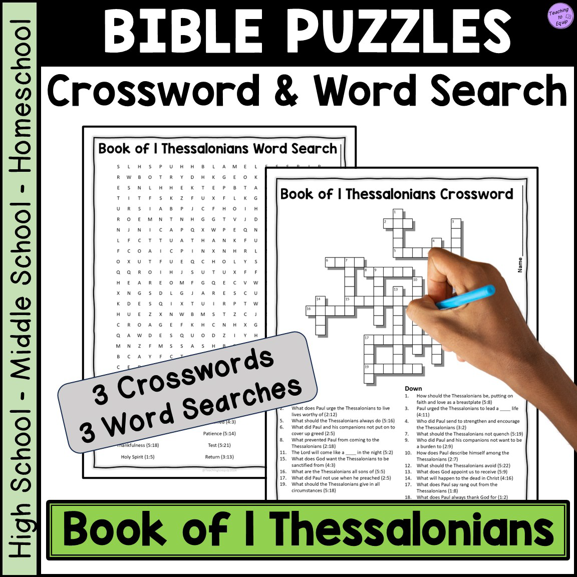Religious Word Search Free Printables