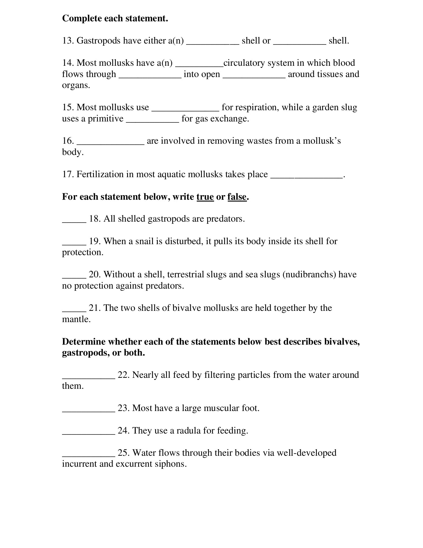 Chapter 27 Mollusks And Segmented Worms Schoolwires Flip EBook Pages 1 4 AnyFlip