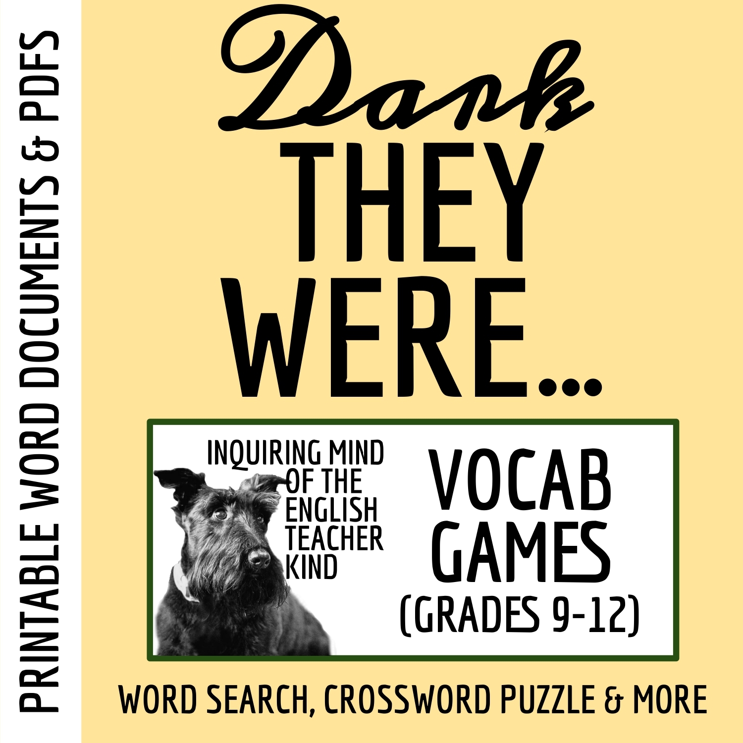 Dark They Were And Golden Eyed By Ray Bradbury Vocabulary Games Classful