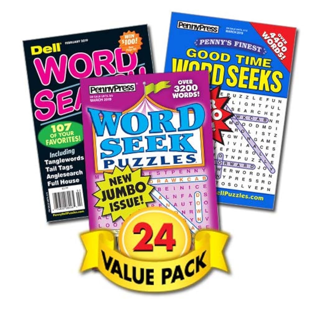 Printable Missing List Word Search Puzzles