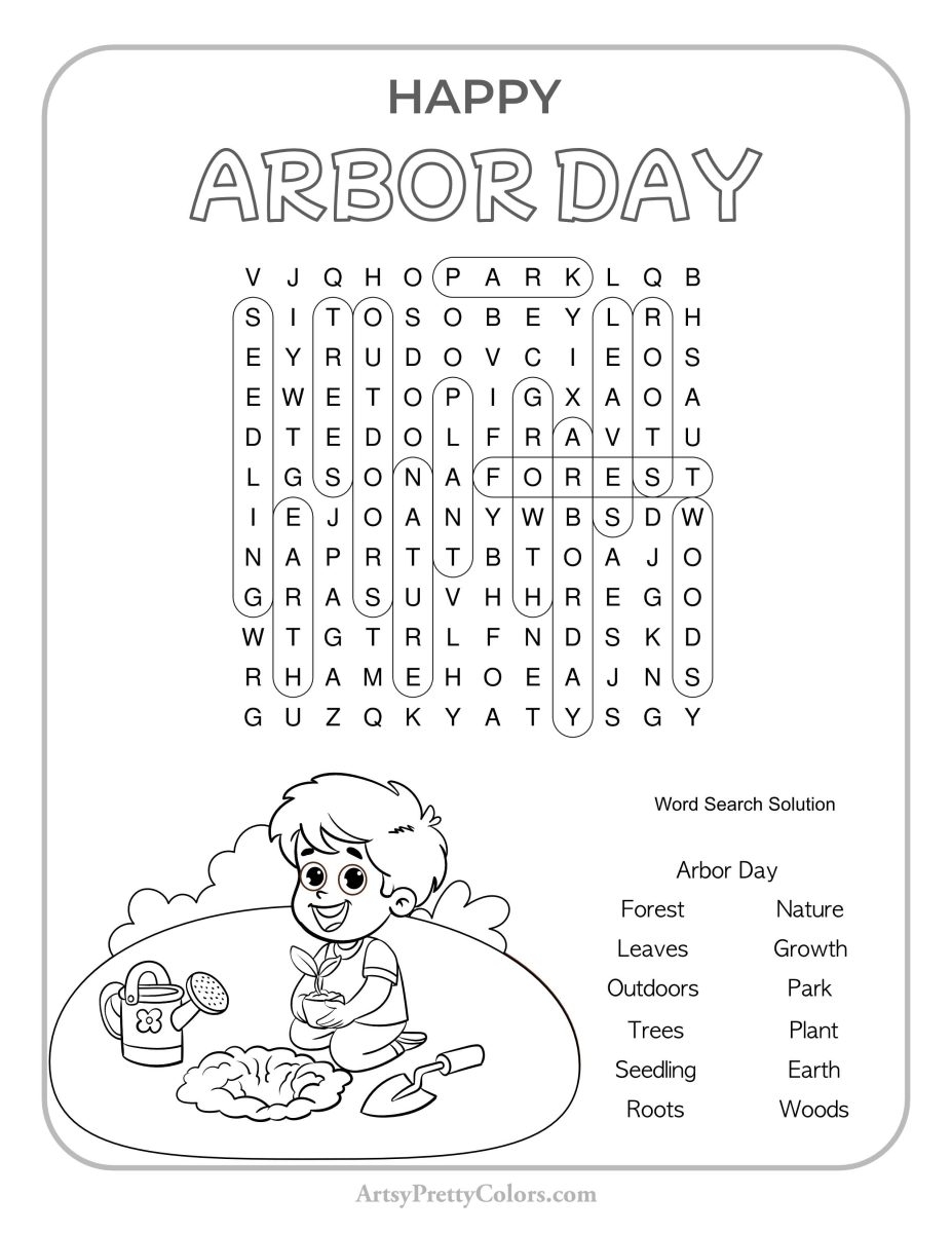 Simple Word Search Free Printable