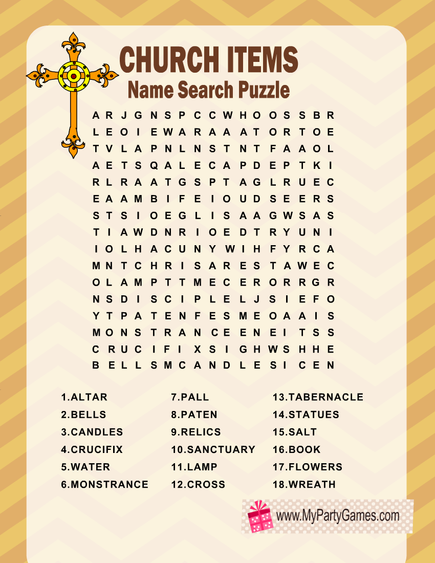 Free Word Search Puzzle Printable