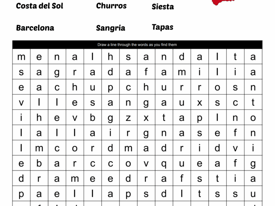 FREE Word Search Games For Kids Including Blank Template