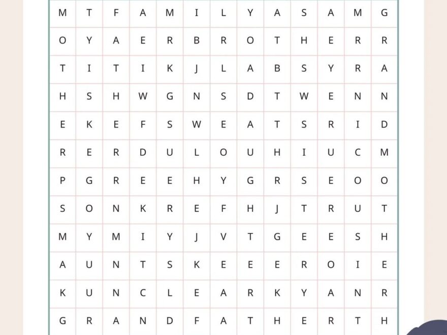 Free Word Search Maker Make Your Own Word Search Canva