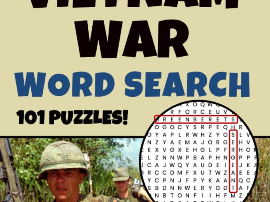 It s The Vietnam War Word Search 101 Large Print Enjoyable Easy To Read And Always Entertaining Puzzles History Ohmypuzzles 9798858667933 Amazon Books