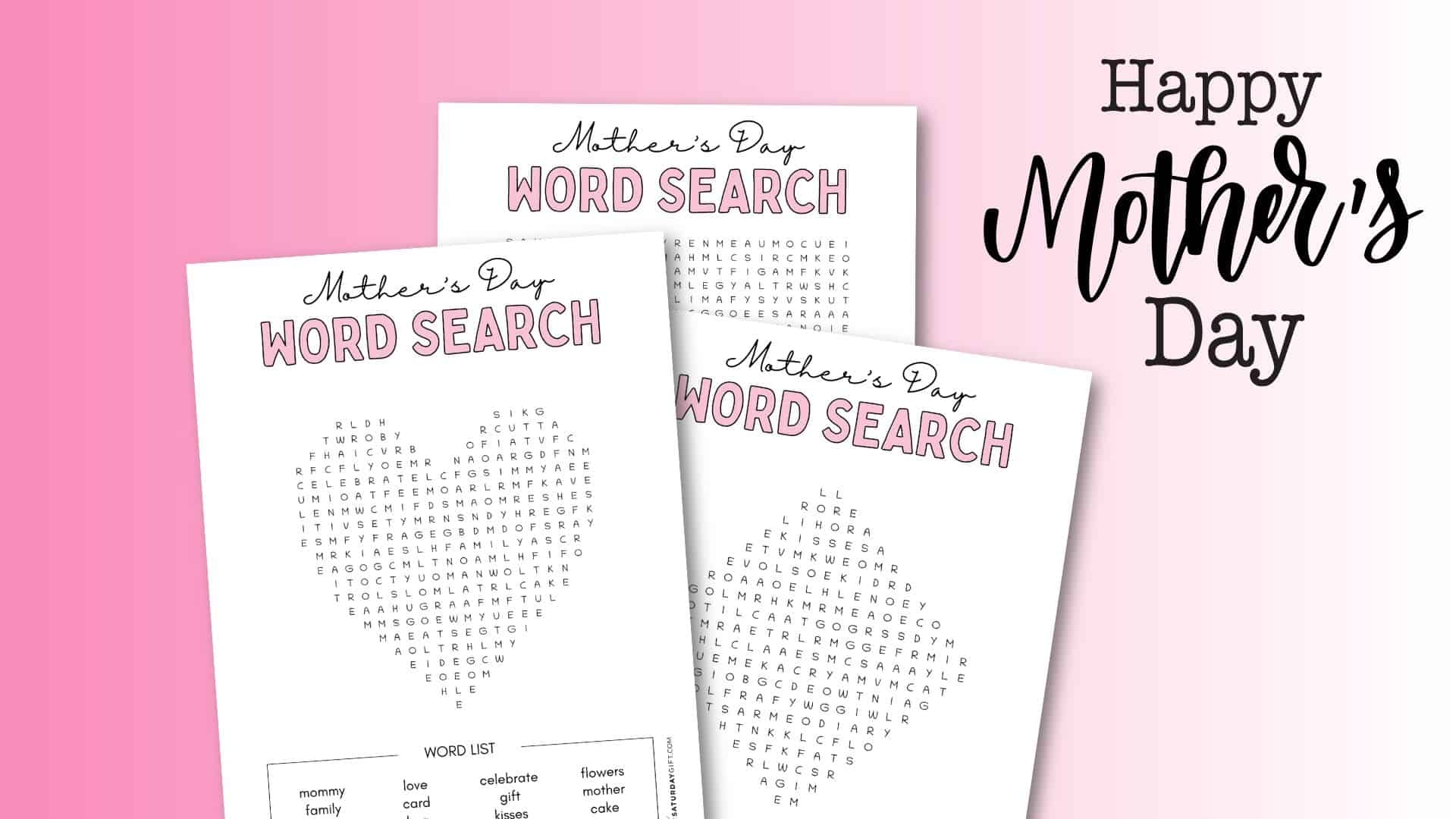 Word Search Maker Free And Printable