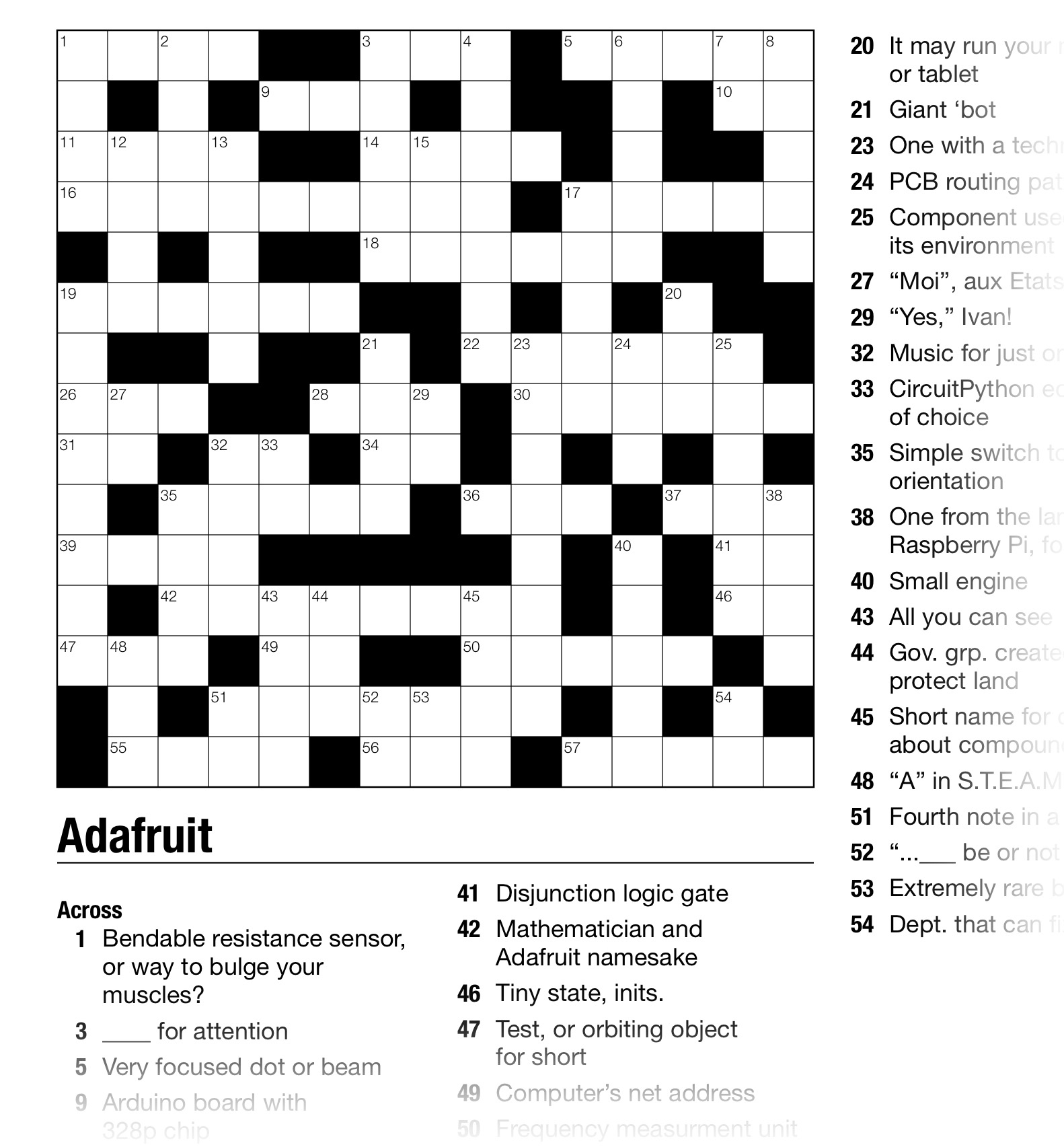 NEW GUIDE How To Construct Crosswords And Word Searches adafruit johnedgarpark adafruit Adafruit Industries Makers Hackers Artists Designers And Engineers 