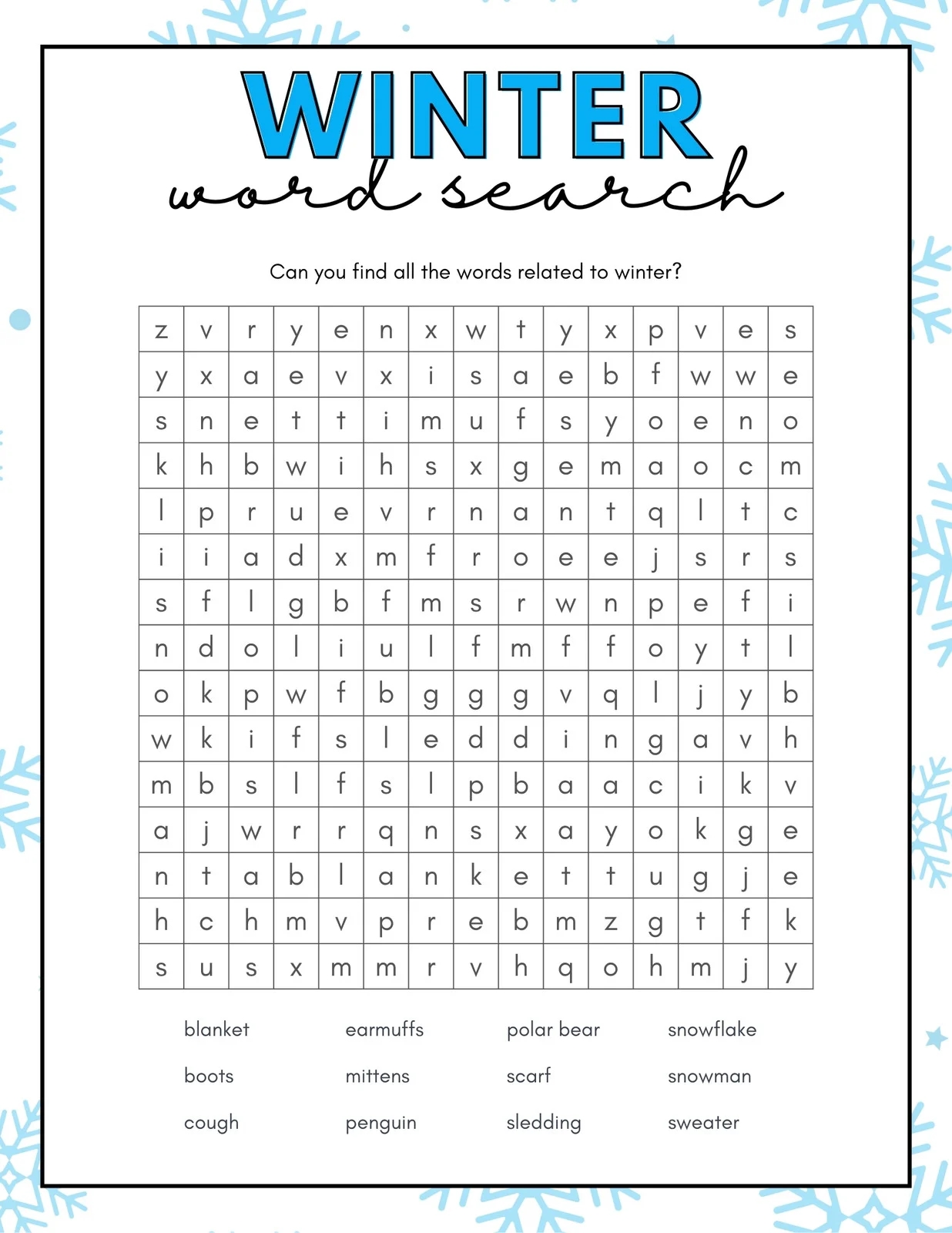 Page 2 Free Printable Word Search Worksheet Templates Canva