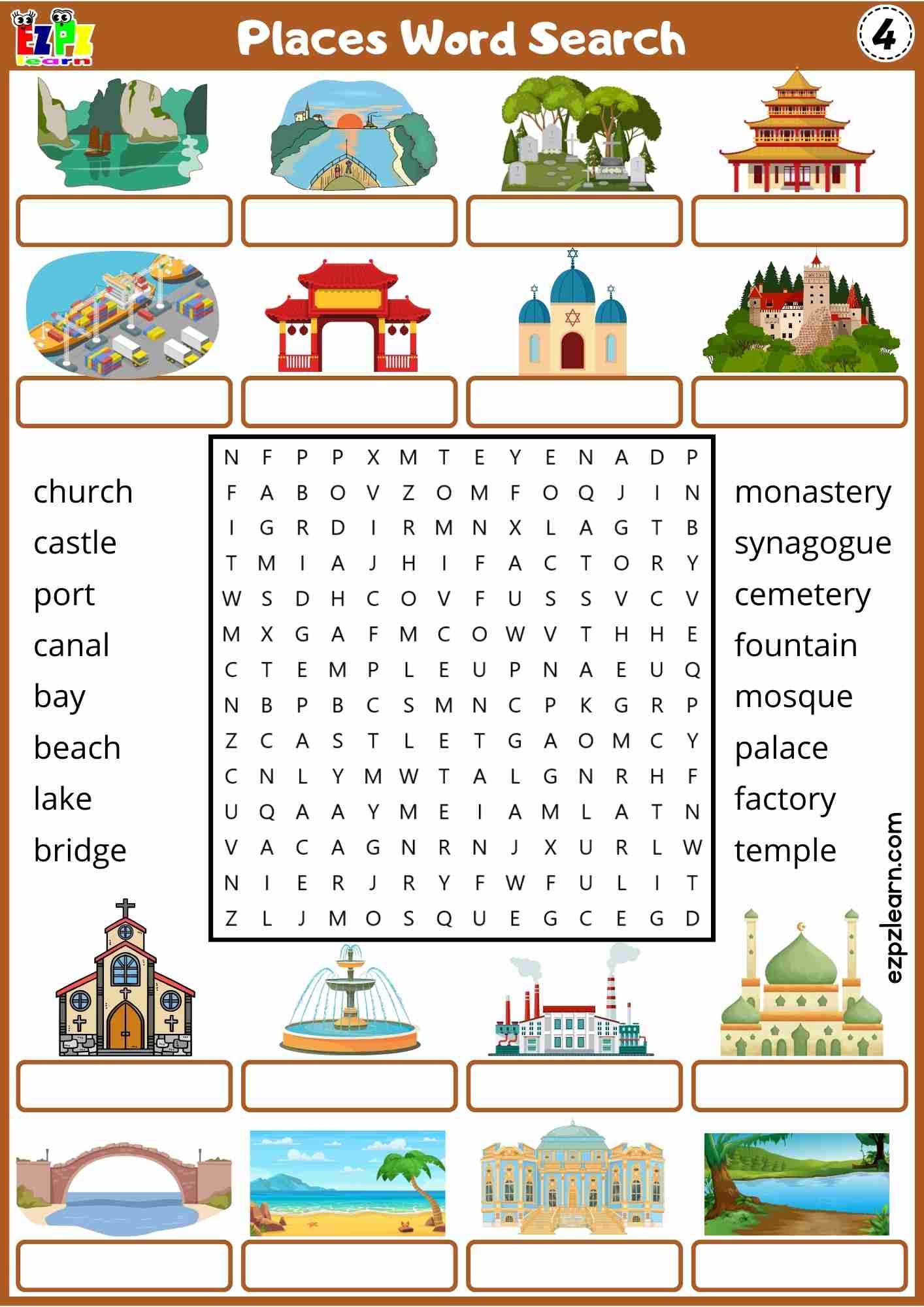 Printable Fun Word Searches