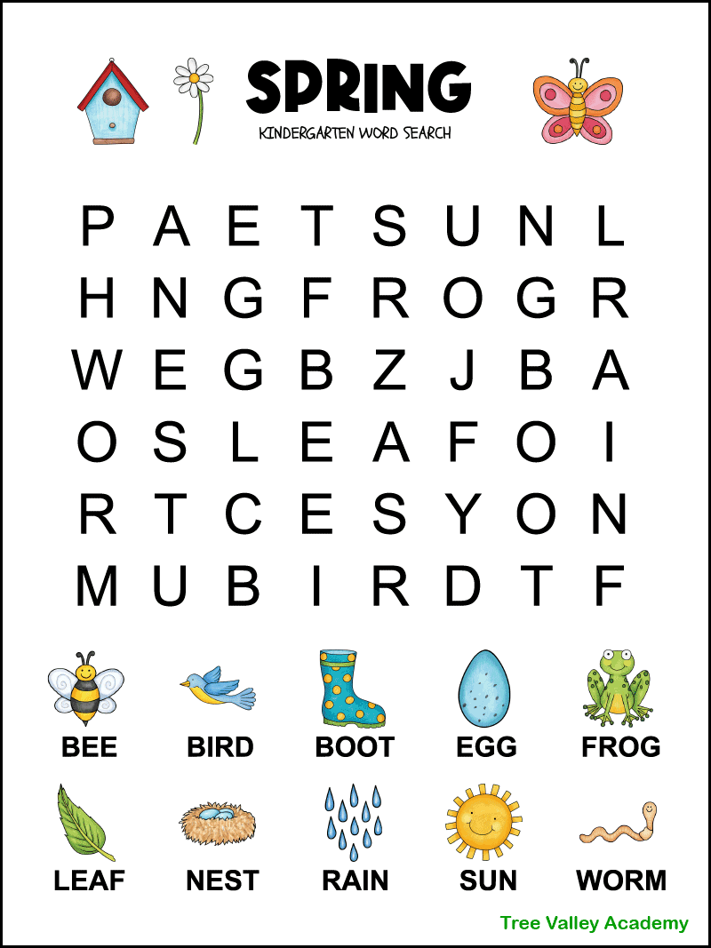 Printable Word Search Puzzles For Kids 10 Activities That Help Worksheets Library