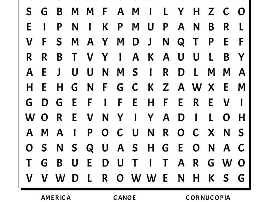 Printable Word Search World Of Printables Worksheets Library