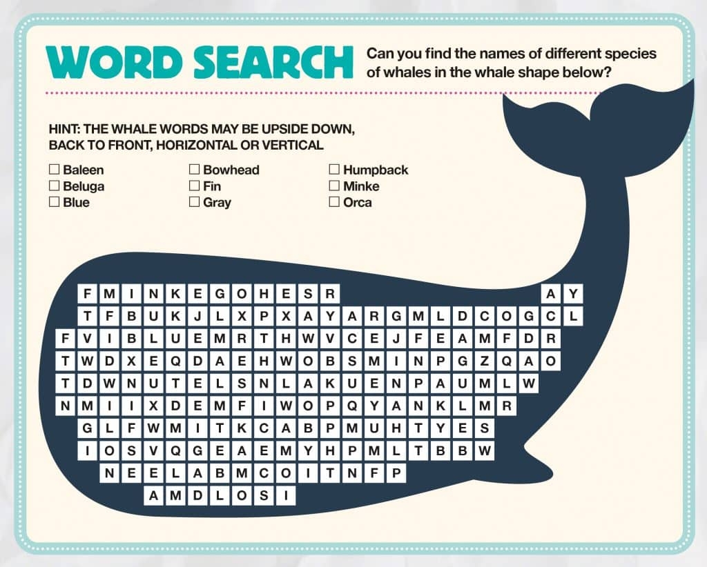 Puzzles Whale And Dolphin Conservation