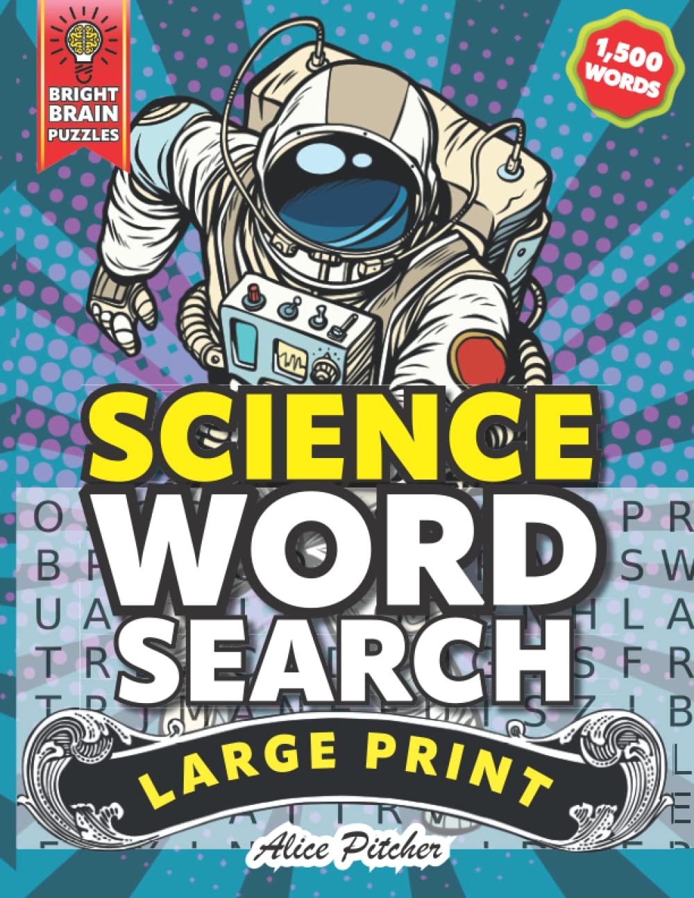 Science Word Search Large Print Large Print Word Search Puzzle Book For Adults Seniors Pitcher Alice 9781959470038 Amazon Books