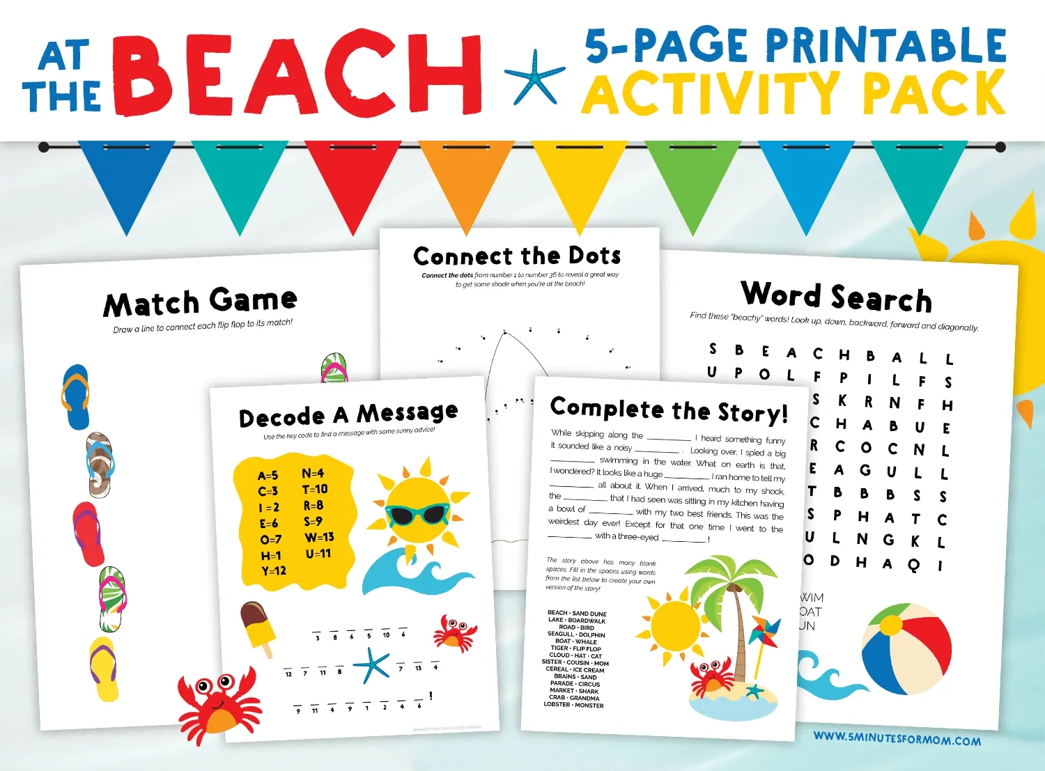 Printable Preschool Word Search