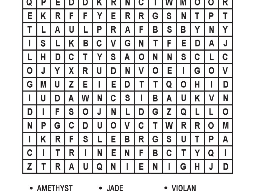 Super Word Search Part 1