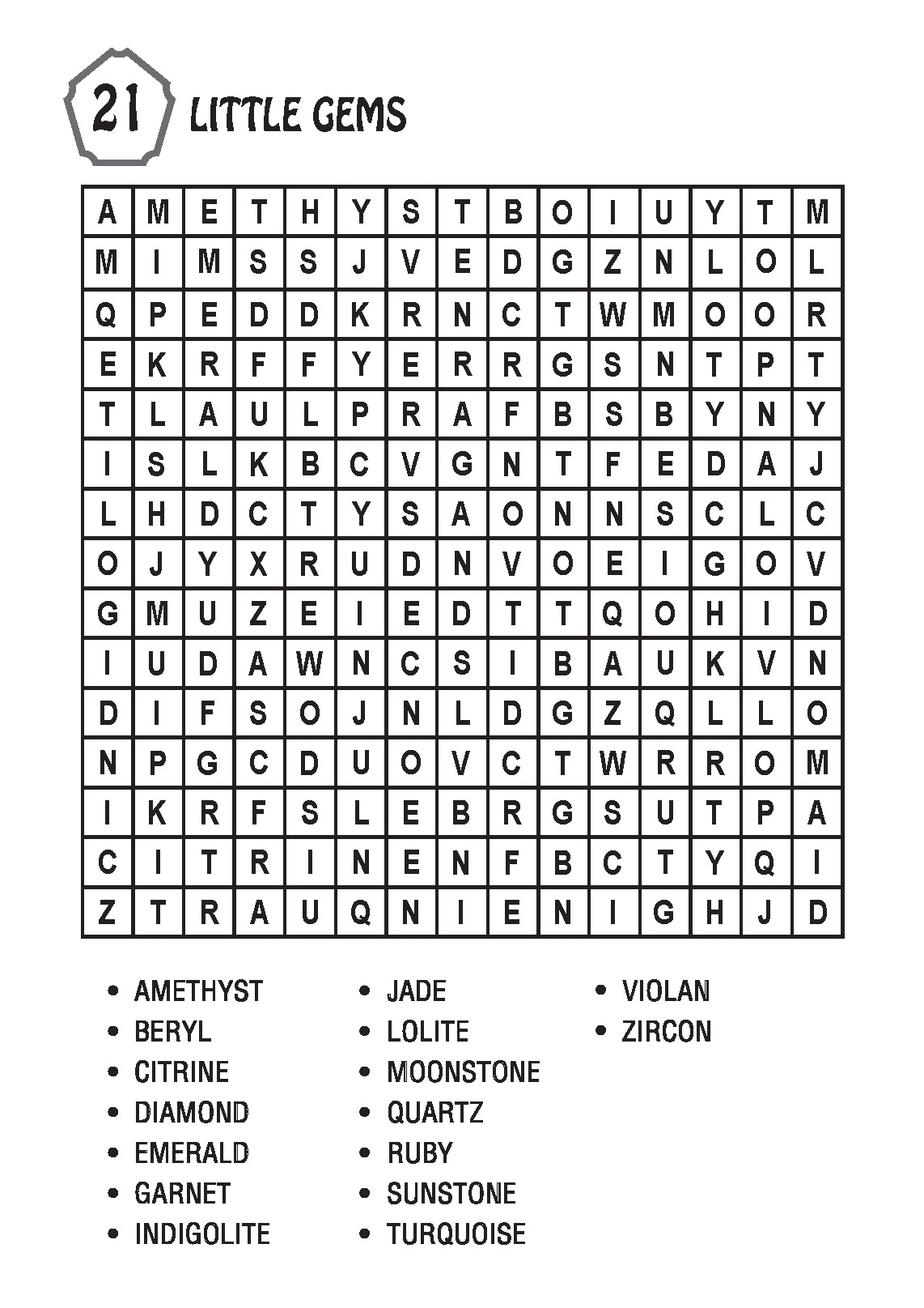Super Word Search Part 1