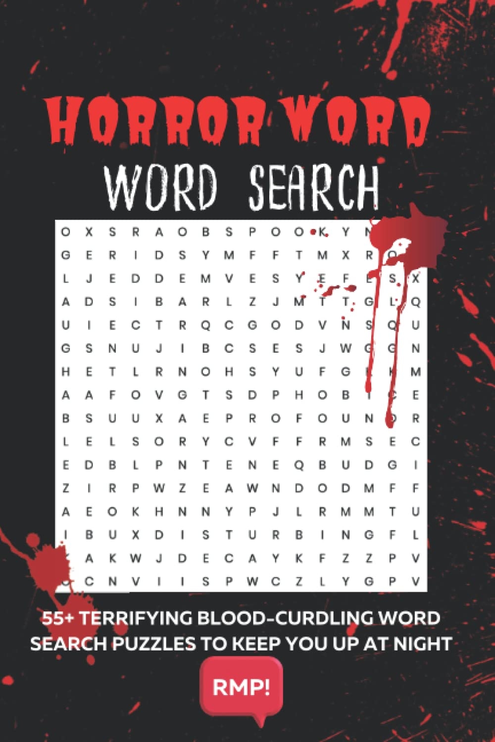 The Spookiest Horror Words Word Search Puzzle Book A Word Search Puzzle Book FILLED With SPOOKY BLOOD CURDLING Words Frederick CB 9798367445916 Amazon Books