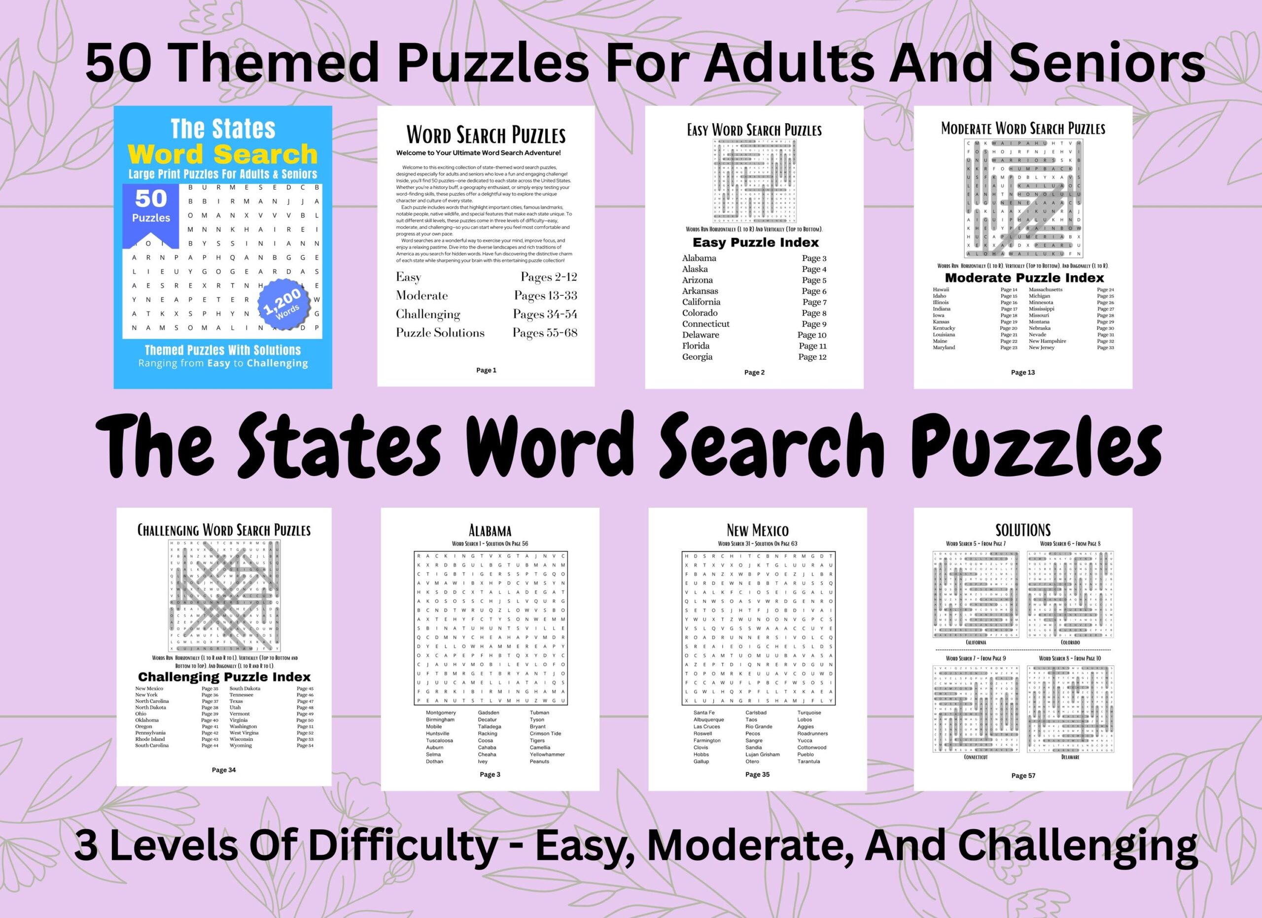Word Search Printables Adults