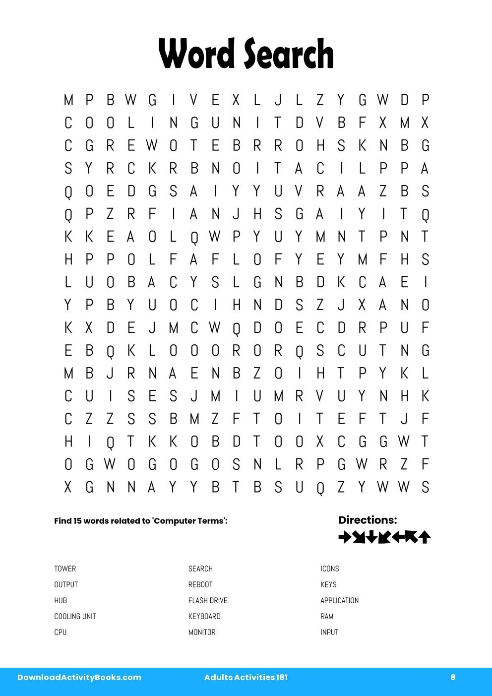 Word Search In Kids Activities 75